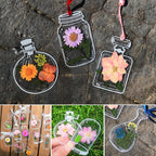 FloraMark - Marque-Page Artisanal en Fleurs Séchées Pressées