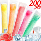 Sachets à glace pour enfants | Étanches & Résistants au gel | Matériau de qualité alimentaire 5,5 x 28 cm