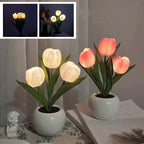 Lampe de table fleurie LumaBloom – Lumière chaude