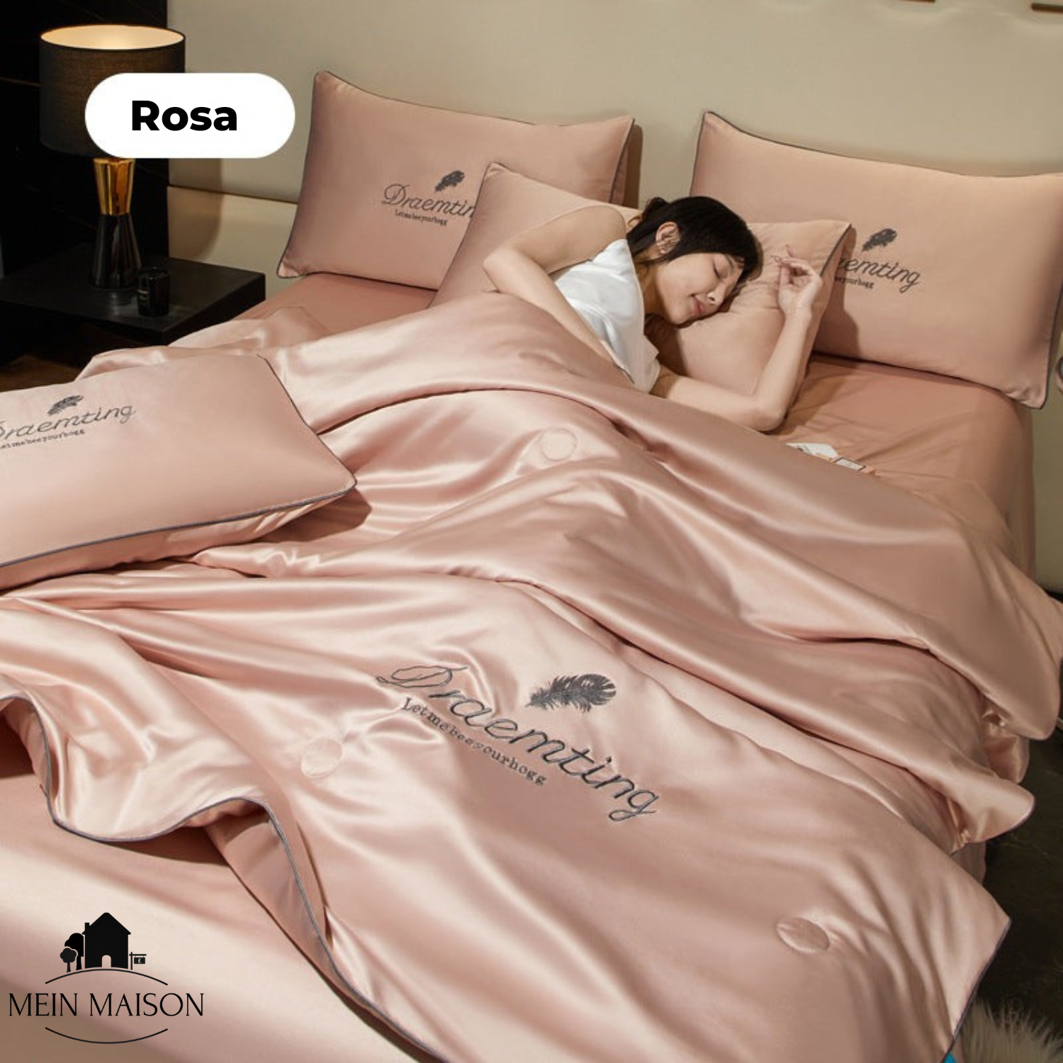 Couverture d'été pour dormeurs chauds | Tissu rafraîchissant en soie glacée | Respirant et lavable en machine