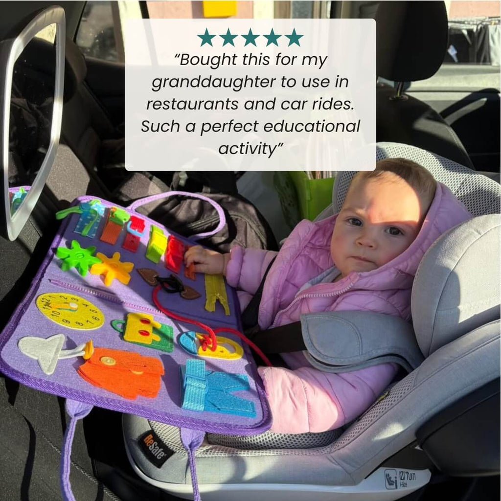 TodyJoy - Tableau d'Activités Montessori pour Tout-Petits