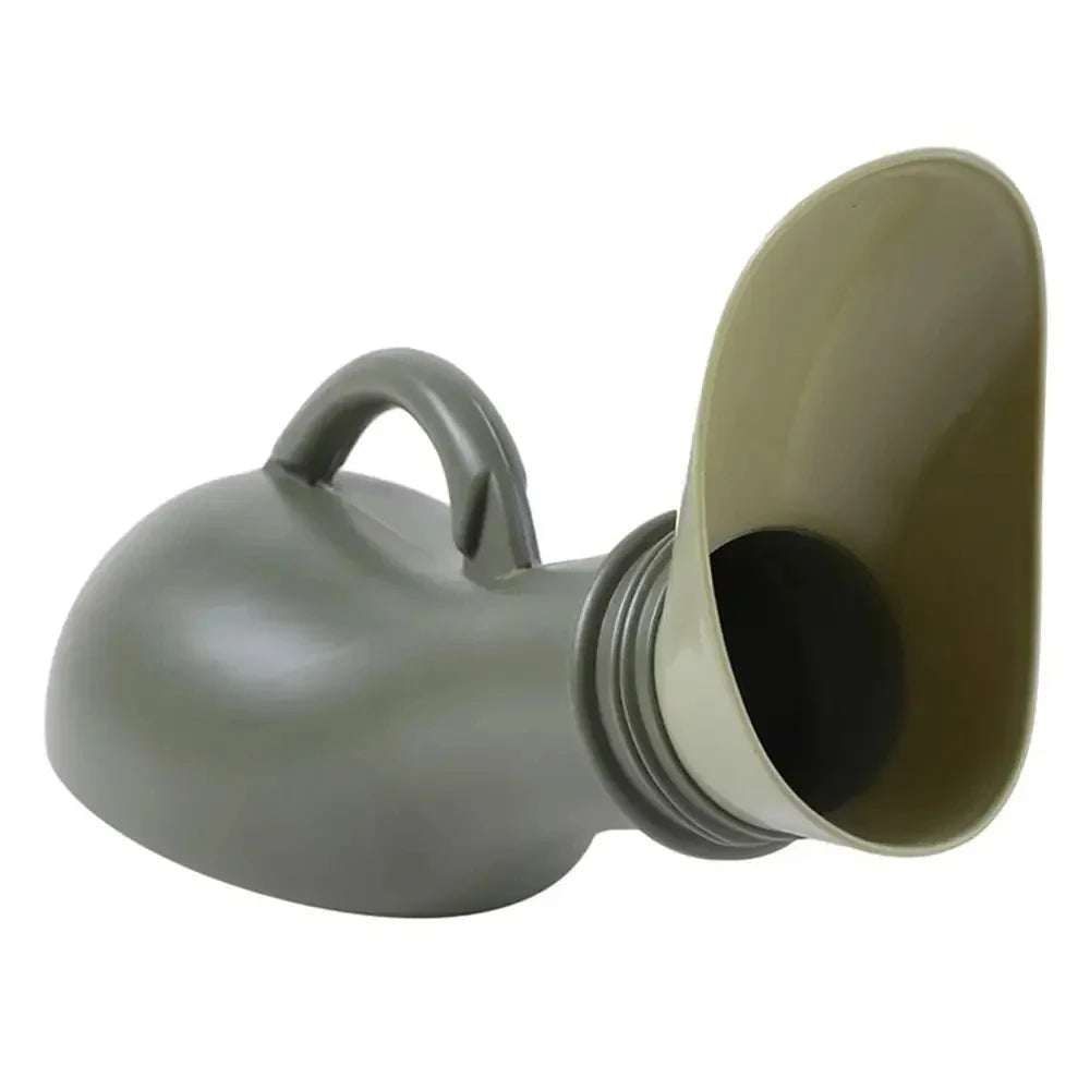 Bouteille à Urine Portable pour Voyage | Couvercle et Entonnoir Anti-Fuite | Capacité 1000 ml | Poignée Ergonomique