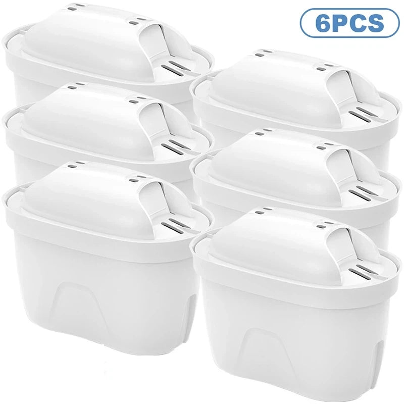 Carafe Filtrante d'Eau Domestique | Filtre à Charbon Actif Alcalin | Capacité 3,6L | Minuteur de Remplacement Intégré