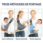 CuddleFlex - Portage Bébé Confortable et Sécurisé Sans Utilisation des Mains Simplifié