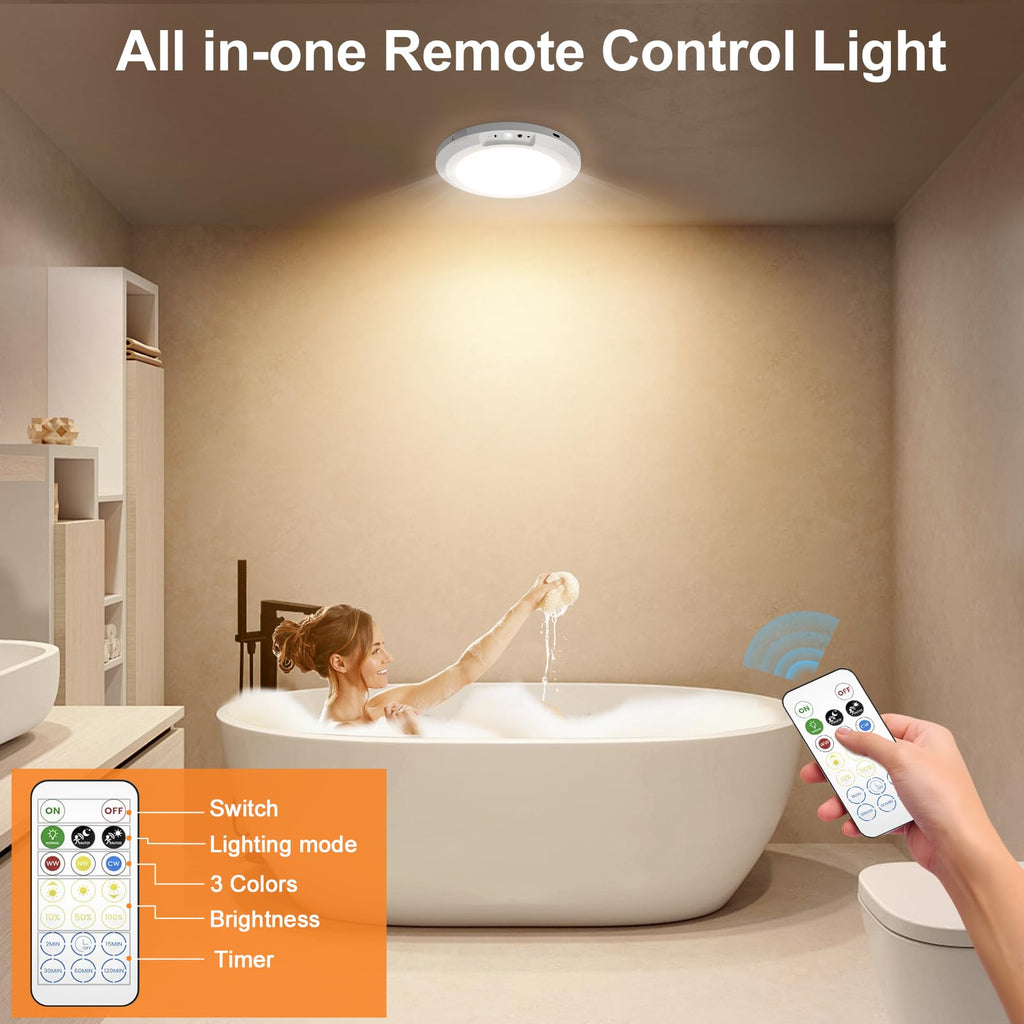 LumiGlide - Lampe Capteur Mouvement Rechargeable Mains Libres