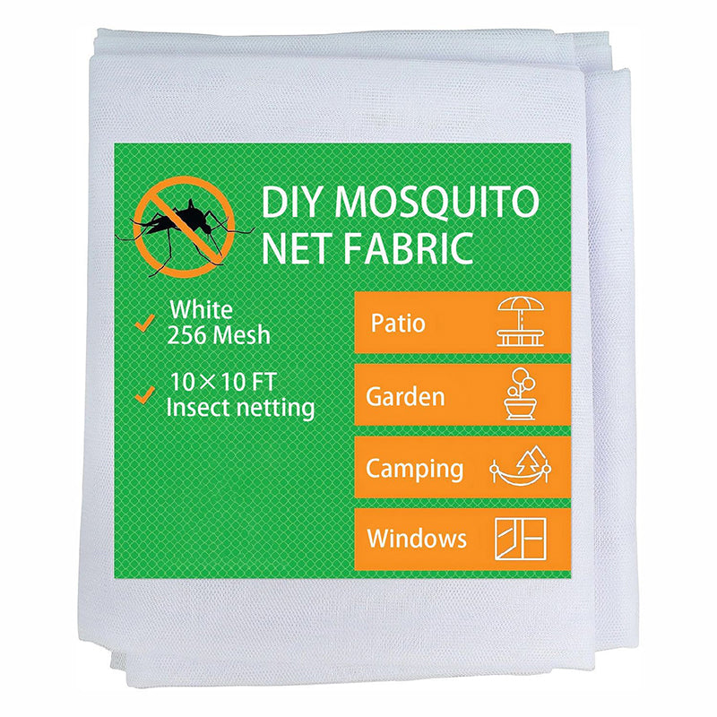 Protection anti-moustiques pour terrasse et jardin avec filet discret et pratique