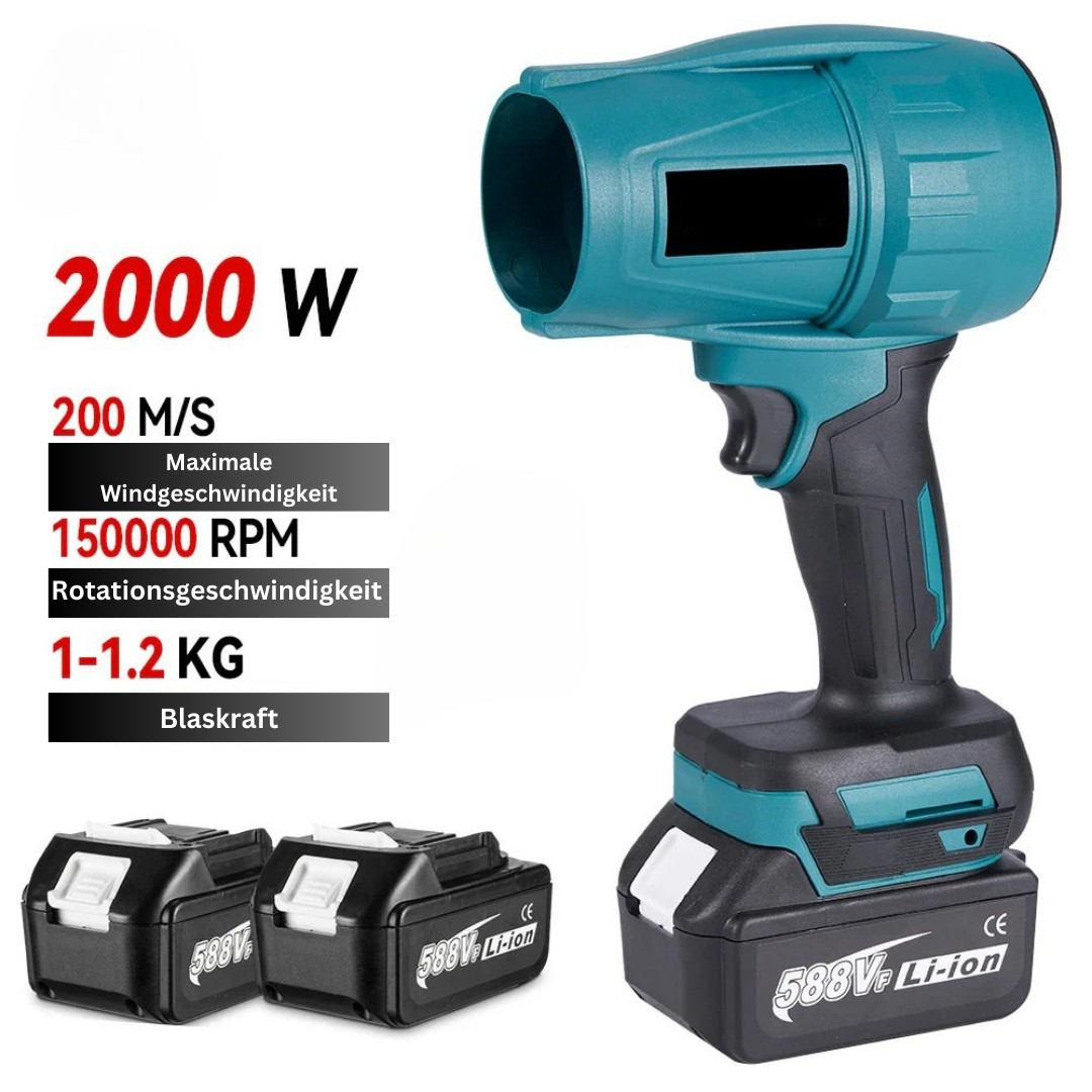TurboBlast™ — Soufflerie super puissante (fabriquée en Allemagne)