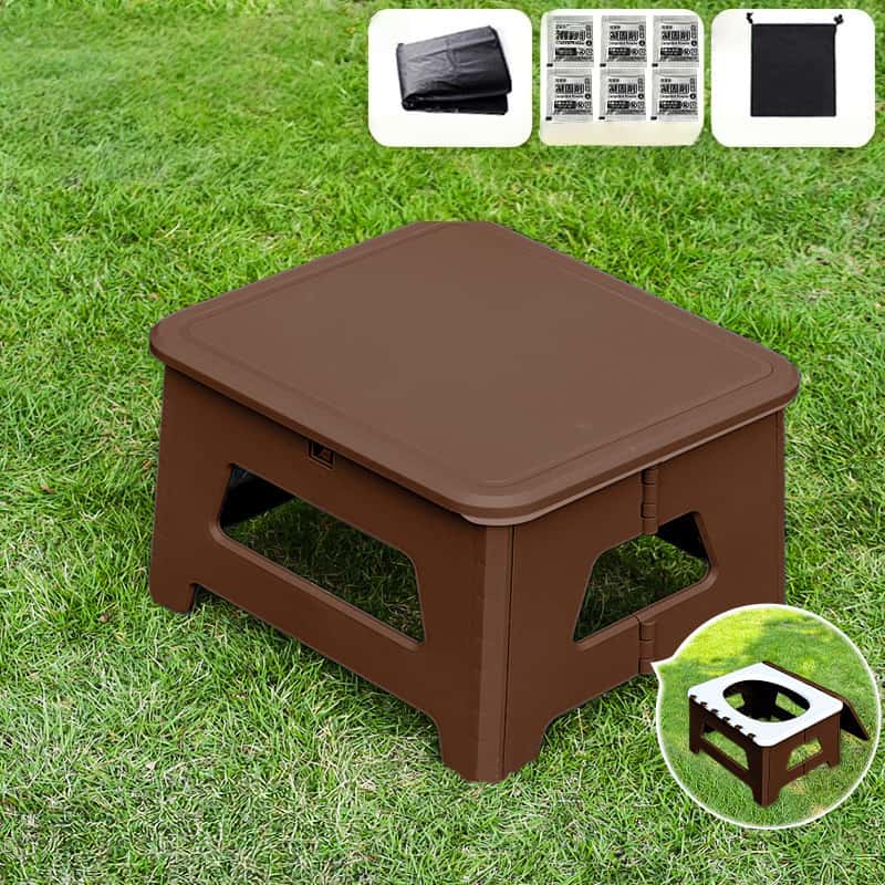 CampEase - Toilette Portable Instantanée pour Confort Où Que Vous Alliez