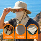 Chapeau anti-UV SunGuardPro – Protection solaire 360°