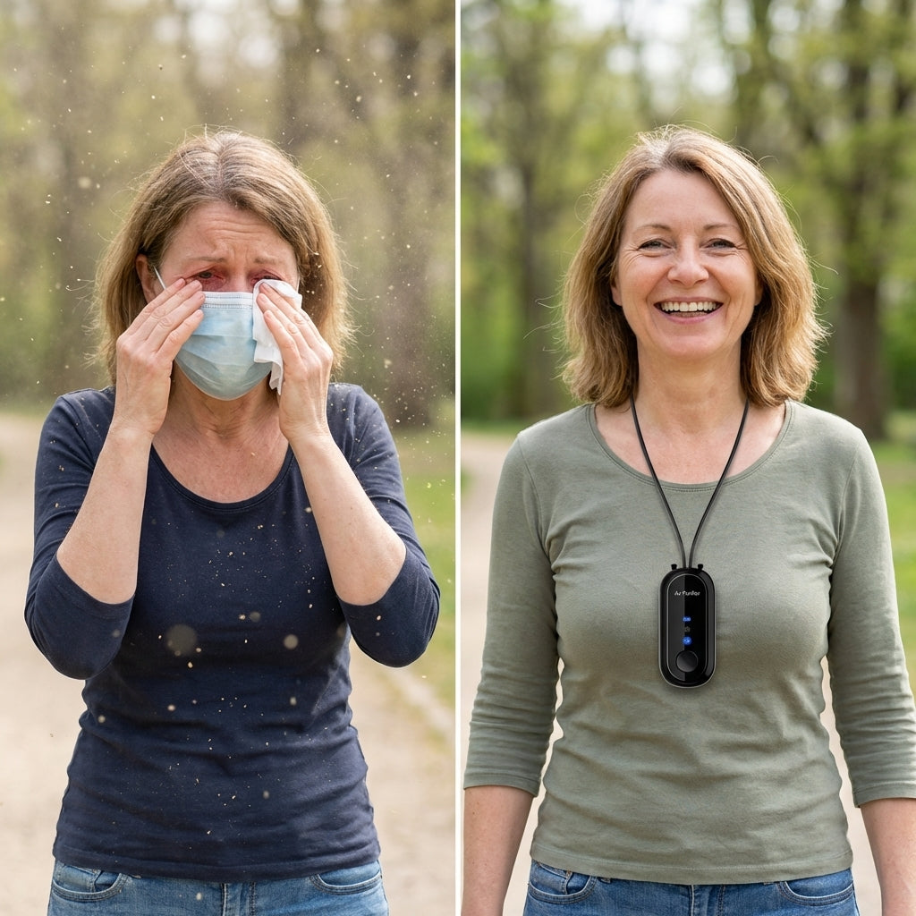 Purificateur d'air personnel PureBreathe – Format portable