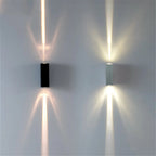 Applique murale LED extérieure | Lumière d'accent LED COB | Boîtier en aluminium | Résistante aux intempéries
