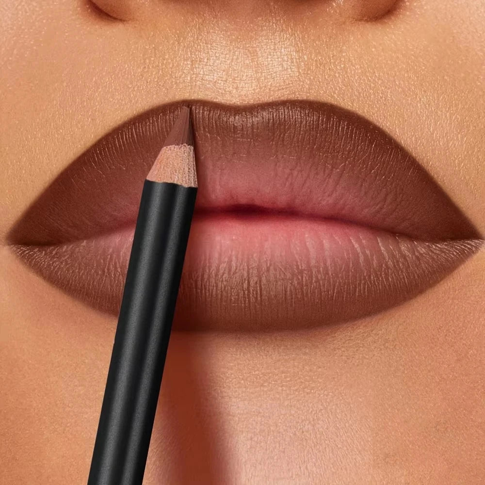 Contour des lèvres | Mat waterproof, Formule longue tenue | Précision crémeuse, Sans transfert | 6 teintes