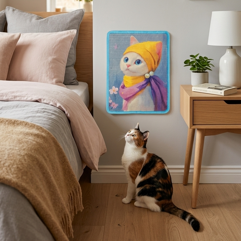 ClawGuard - Protégez les meubles avec un grattoir mural peu encombrant