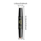 Stylo Contour Double Embout | Fond de Teint Crème & Anticernes | Couvrance Longue Durée