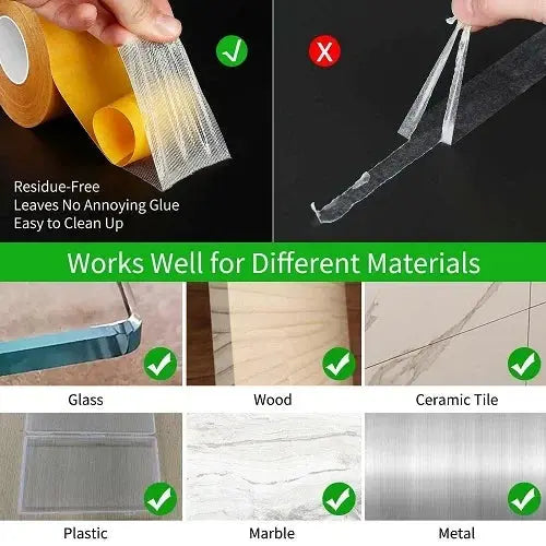 GripLock™ - Ruban Adhésif Double Face Ultra Collant (1+1 GRATUIT)