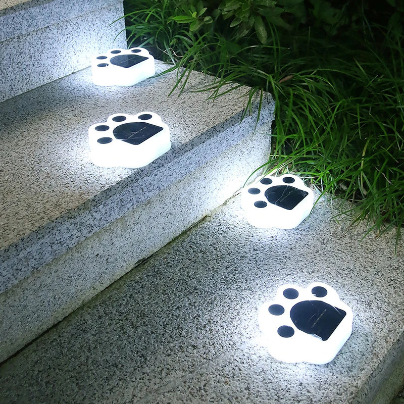 LumiPaw - Éclairage Facile de Jardin Toute la Nuit Sans Aucune Câblage