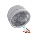 Ventilateur Brisalto en utilisation à l’extérieur pour rester au frais en été
