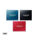 SSD Externe Portable | Jusqu'à 1000 Mo/s | USB-C Plug & Play | Design Compact Résistant aux Chocs