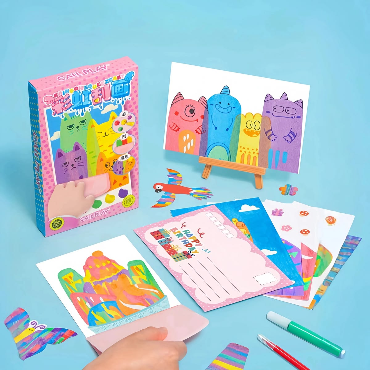 CreativeSprout - Plaisir artistique sans dégâts qui renforce la confiance des enfants