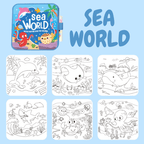 SplashJoy - Divertissement de coloriage réutilisable et sans salissure qui s'efface