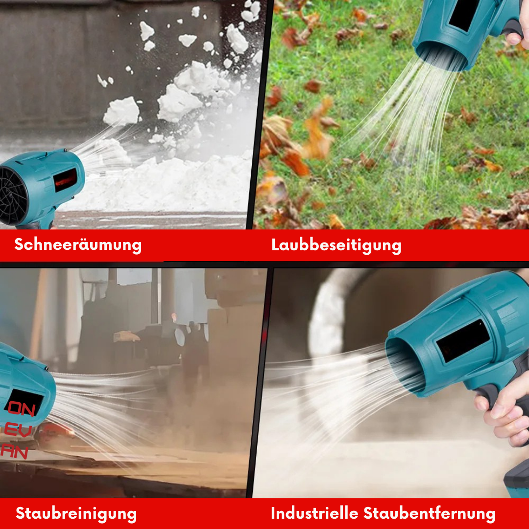 TurboBlast™ — Soufflerie super puissante (fabriquée en Allemagne)