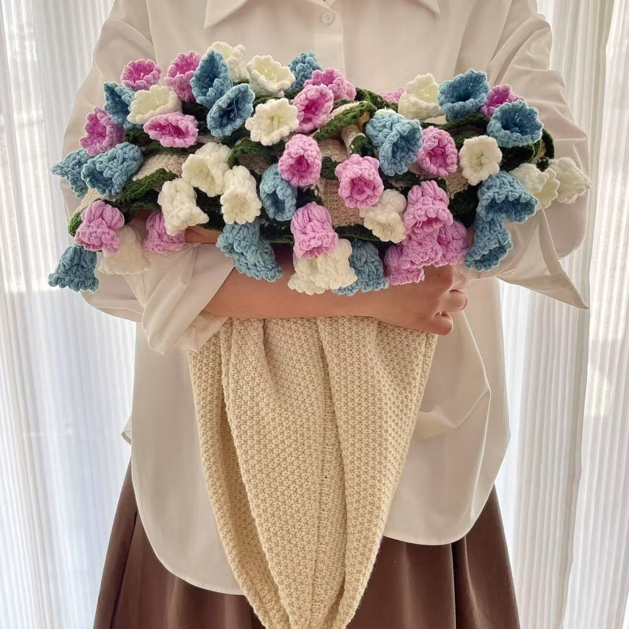 CozyLily - Chaleur Douce Exceptionnelle avec un Beau Motif au Crochet