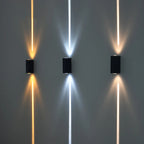 Applique murale LED extérieure | Lumière d'accent LED COB | Boîtier en aluminium | Résistante aux intempéries