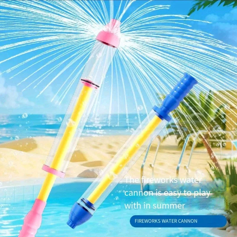 Pistolet à eau pour enfants | Jet à haute pression à pompe | Ensemble de 2 pièces | Plage & piscine