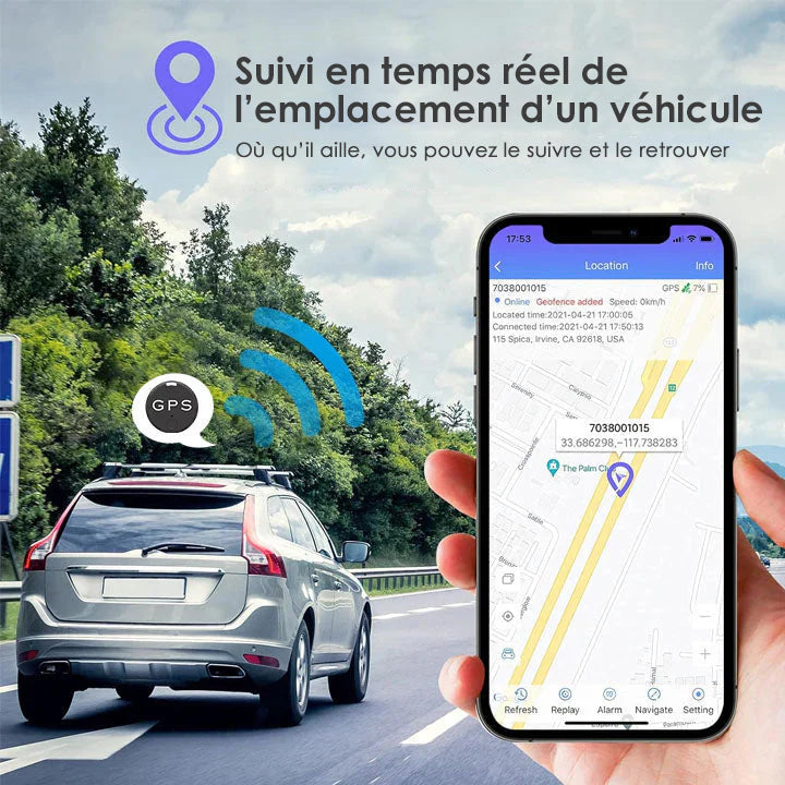 TrackShield Pro™ – Mini Traceur GPS Magnétique (1+1 GRATUIT)