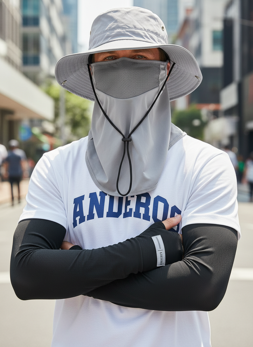 Chapeau anti-UV SunGuardPro – Protection solaire 360°