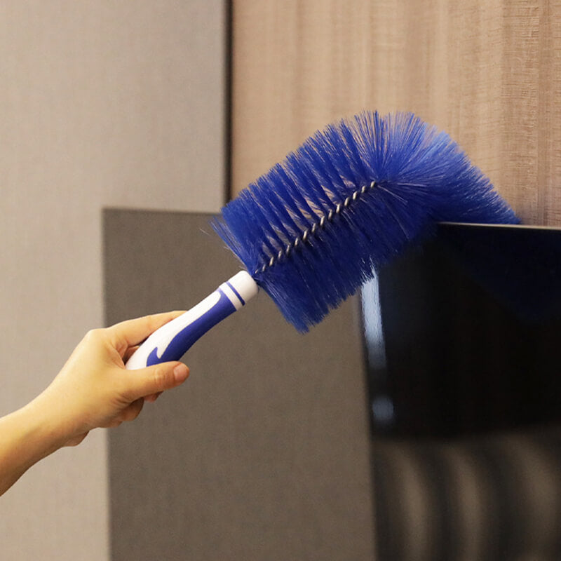 Tête en microfibre flexible pour enlever la poussière sur un ventilateur