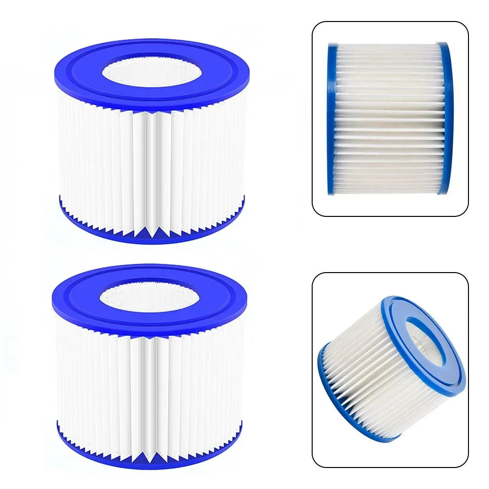 Cartouche de Filtre pour Bain à Remous et Spa | Filtration Haute Efficacité | Lot de 6 Remplacements | Maintient l'Eau Propre