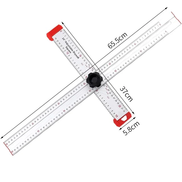 AngleCut™ - Rapporteur de Précision pour Angles et Découpes Parfaits