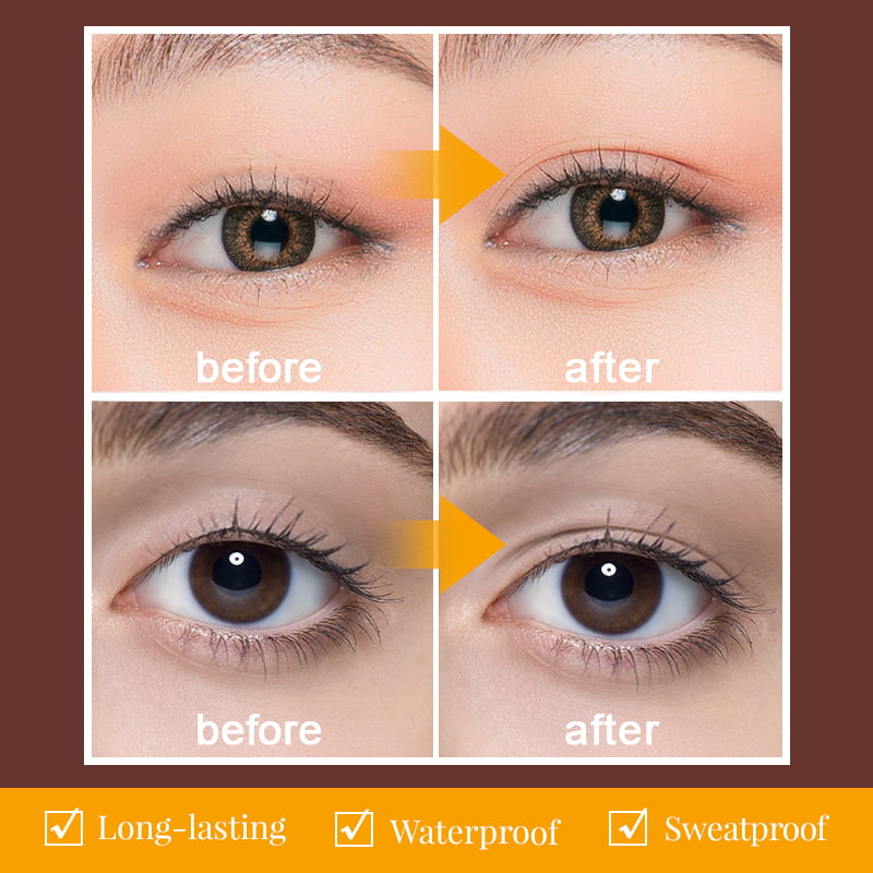 Crème pour paupières doubles | Applicateur en Y à séchage rapide | 20 g | Aspect naturel