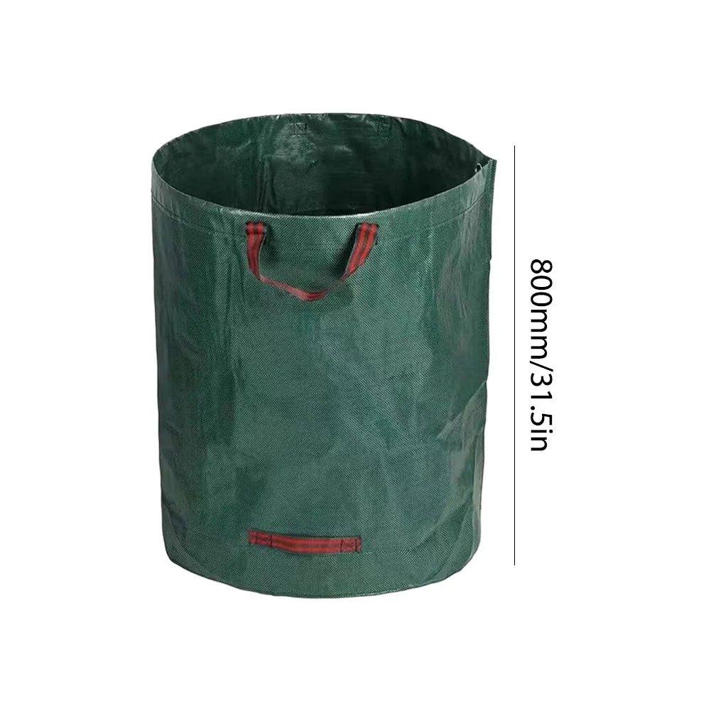 Sac à déchets de jardin | Design pliable et étanche | Capacité 200L | Réutilisable