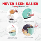PopSleek - Popcorn sans huile, sans culpabilité, prêt en minutes
