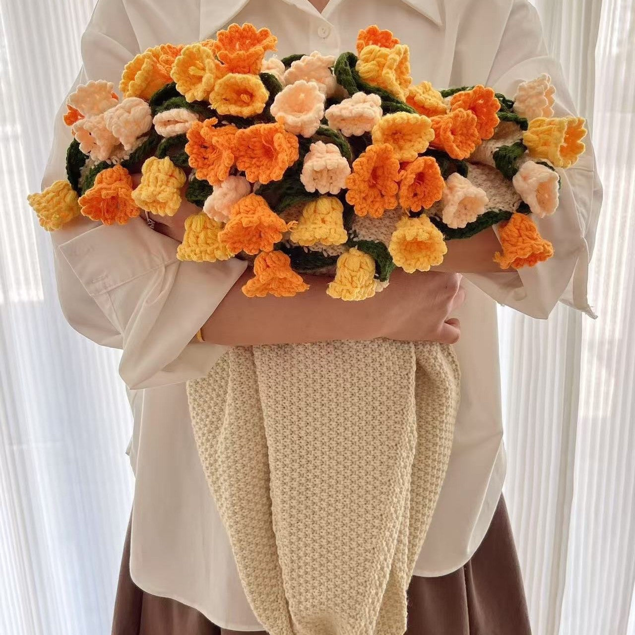 CozyLily - Chaleur Douce Exceptionnelle avec un Beau Motif au Crochet