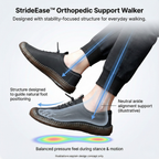 StrideEase™ - Chaussures Orthopédiques Confort Soutien Oignons