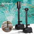 LumiStream - Pompe Fontaine Jardin avec 12 LED Colorées