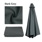 Toile de parasol de remplacement | Design ventilé et imperméable | Polyester