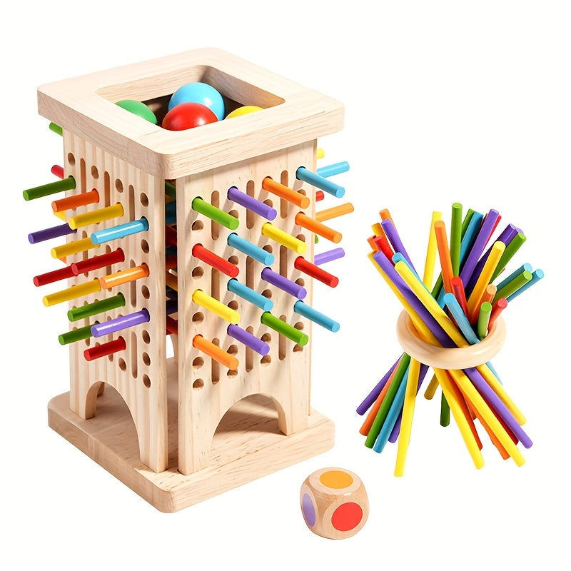 La Tour Magique de Milo - Ensemble de Jeux en Bois