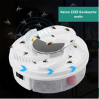 Piège à insectes domestique | Design rotatif silencieux | 5 stations d’appât | Sans produits chimiques