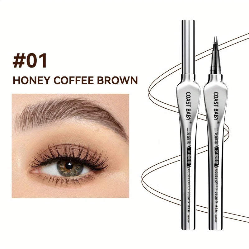 Stylo à sourcils liquide | Double embout de précision | Résistant à l'eau et anti-bavure | Aspect naturel
