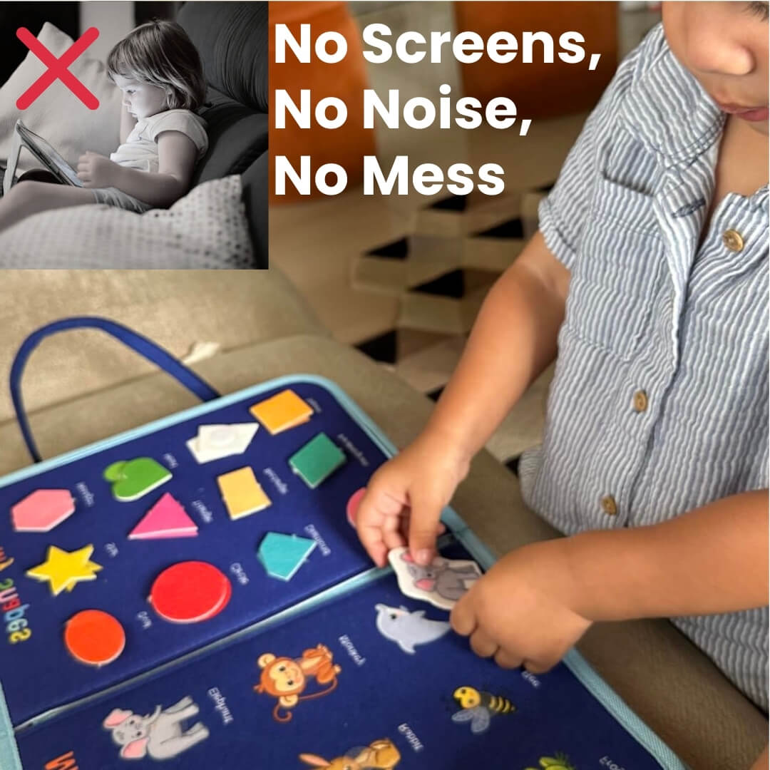 TodyJoy - Tableau d'Activités Montessori pour Tout-Petits