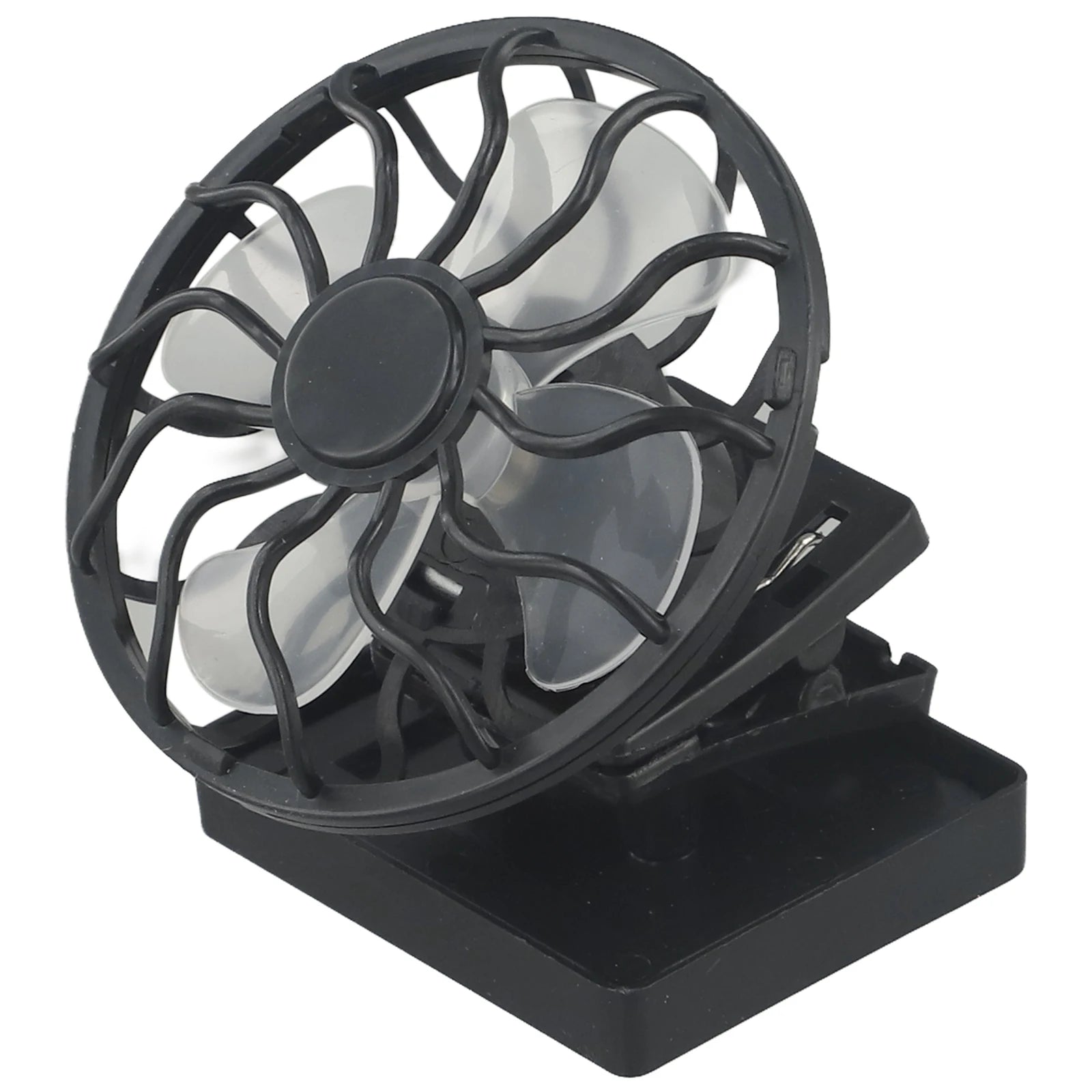 Ventilateur portable à clip solaire | Mini solaire | Clip de casquette mains libres | Extérieur et voyage