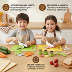 SliceJoy - Ensemble de Couteaux Sécurisés pour Enfants