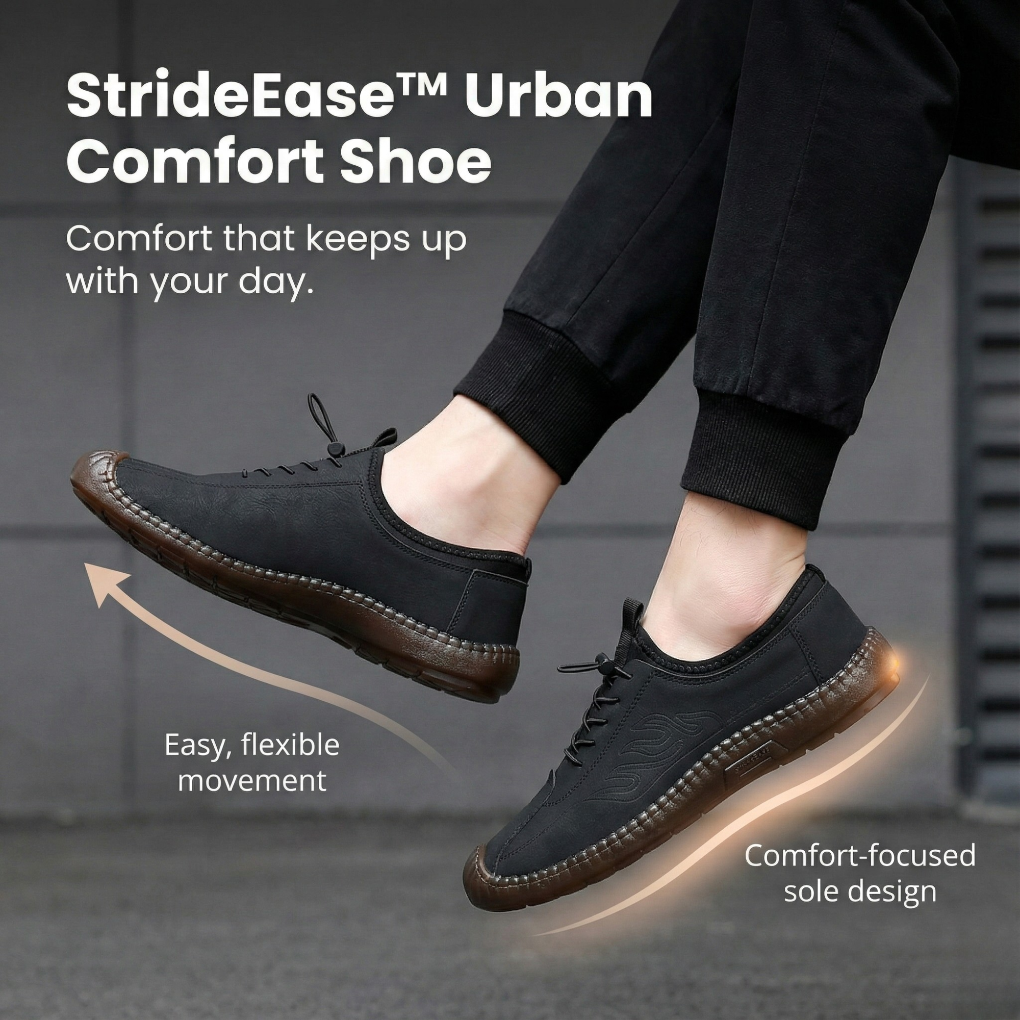 StrideEase™ - Chaussures Orthopédiques Confort Soutien Oignons