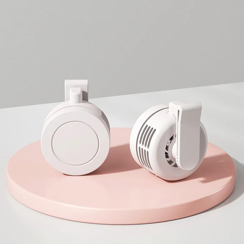 Ventilateur Mini Portable | Design Silencieux Sans Lames | Rechargeable USB | Clip Pour Vêtements & Ceinture