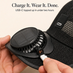 Chapeau ventilé BreezeGuard – Protection solaire