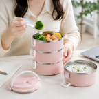 Intérieur en acier inoxydable de la boîte repas Novera